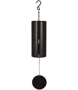 Carson Home & Gift Cyl Bell 18" Black Fleck