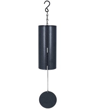 Carson Home & Gift Cyl Bell 18" Midnight Blue Fleck