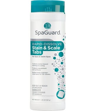 SpaGuard SpaGuard RApid Dissolve Stain & Scale Tabs
