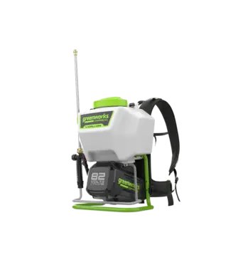 Greenworks Commercial 4-Gal Backpack Sprayer with (1) 2.5 Ah Battery, DP Charger