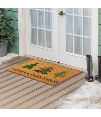 Evergreen Festive Foliage Coir Mat