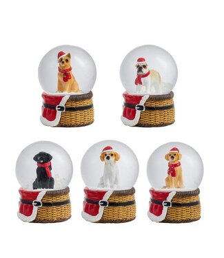 Evergreen Heartfelt Cheer Water Glove Resin Christmas Dog - Single