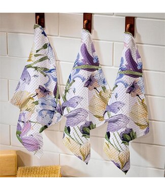 Evergreen Golden Lilac Quick Dry Dish Cloth