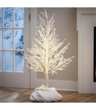 Evergreen Winter Grove Tree White Berry LED Tree