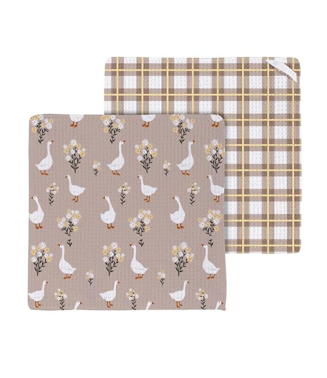 Hillside Pasture Quick Dry Dish Cloth Set of 3