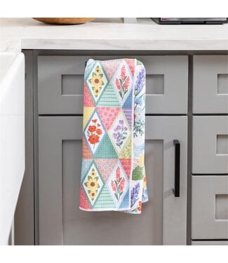 Evergreen Cottage Garden Quick Dry Kitchen Towel