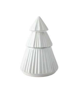 Evergreen Season to Sparkle Ceramic Tree Candle