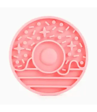 Hugsmart Pet Dog Bowl Lick Mat - Donut