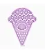 Dog Bowl Pet Lick Mat - Ice Cream