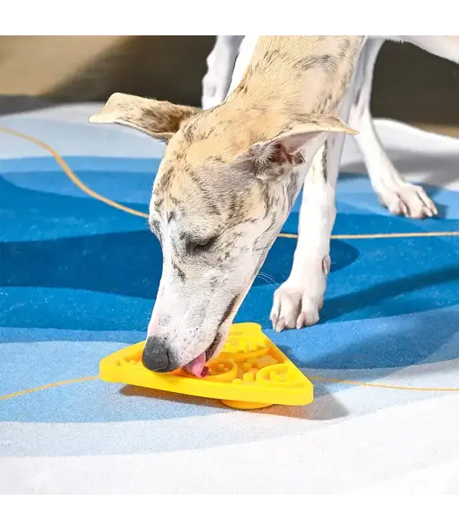 Dog Bowl Pet Lick Mat - PIzza