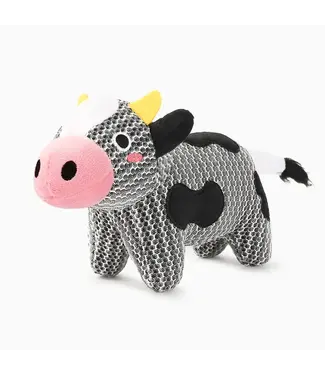 Hugsmart Pet Farm Friendz - Cow Dog Toy