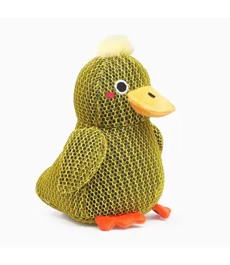 Hugsmart Pet Farm Friendz - Tuffy Duck Dog Toy