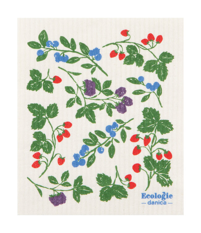Berry Bramble Swedish Dish Cloth