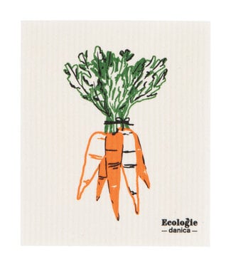 Ecologie Veggie Stand Carrot Swedish Dishcloth