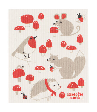 Ecologie Toadstool Time Swedish Dishcloth