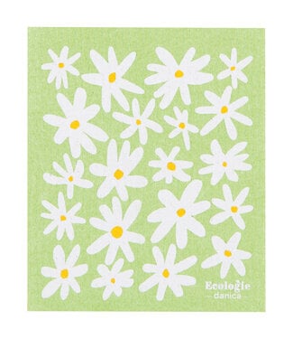 Danica Brands Daisies Swedish Dishcloth