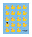 Rubber Duckies Swedish Dishcloth