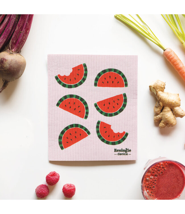 Melon Pop Swedish Dishcloth