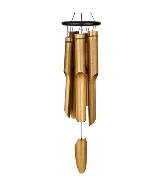 Evergreen Black Ring Chime, Large