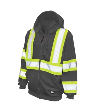Tough Duck Tough Duck UnLined Safety Hoodie - Grey