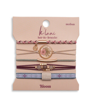 Klani Canada Bracelet/Hair Tie Set  Bloom Large