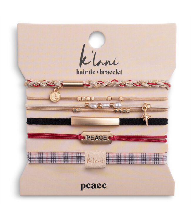 Bracelet/Hair Tie Set