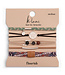 Bracelet/Hair Tie Set  Flourish Large