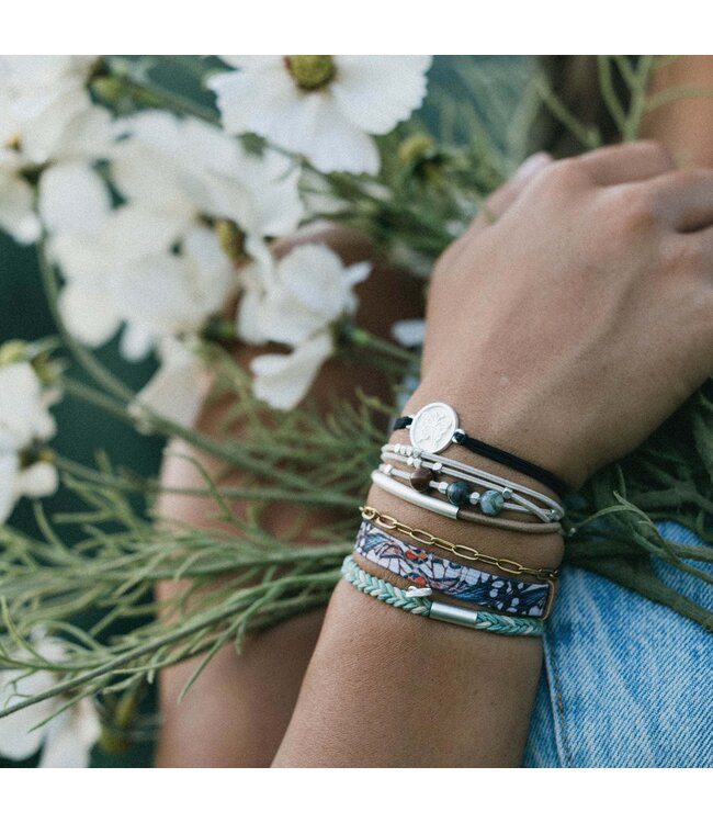 Bracelet/Hair Tie Set  Flourish Large