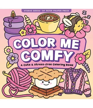 Peter Pauper Press Color Me Comfy Adult Coloring Book