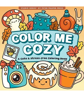 Peter Pauper Press Color Me Cozy Adult Coloring Book