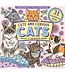 Cute and Curious Cats Adult Coloring Book