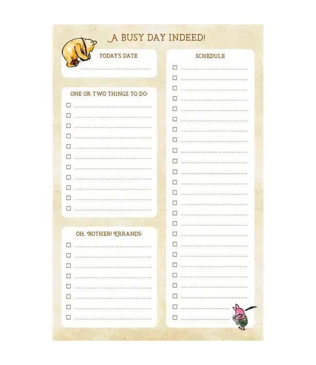 Winnie-the-Pooh Note Pad