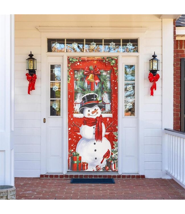 Snowman Cheer Door Cover