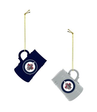 Evergreen Winnipeg Jets Ceramic Mini Stein Ornaments
