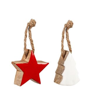 Evergreen Winter Grove Ornament Wood Icon