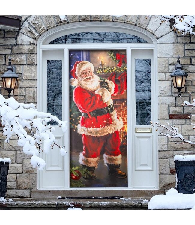 The Night Before Christmas Premium Door Cover