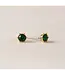 Astrid Stud Earrings - Emerald