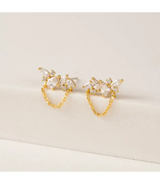 Aspen Climber Earrings - Gold