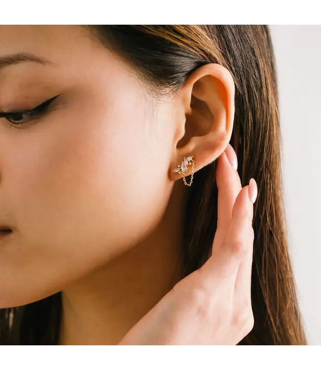Aspen Climber Earrings - Gold