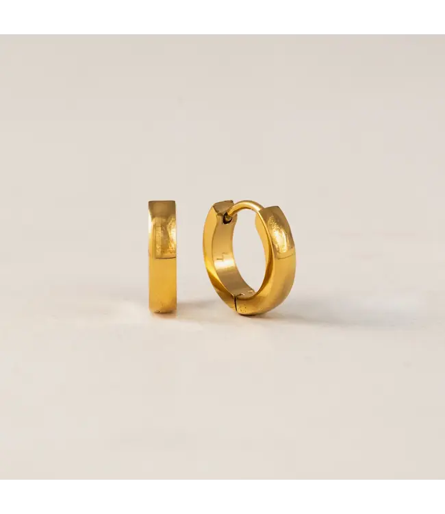 Maya 13mm Hoops - Gold