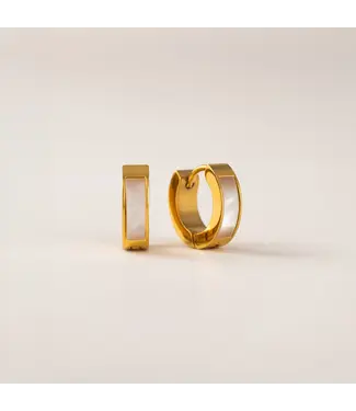 Lover's Tempo Tofino Huggie Hoops - Gold