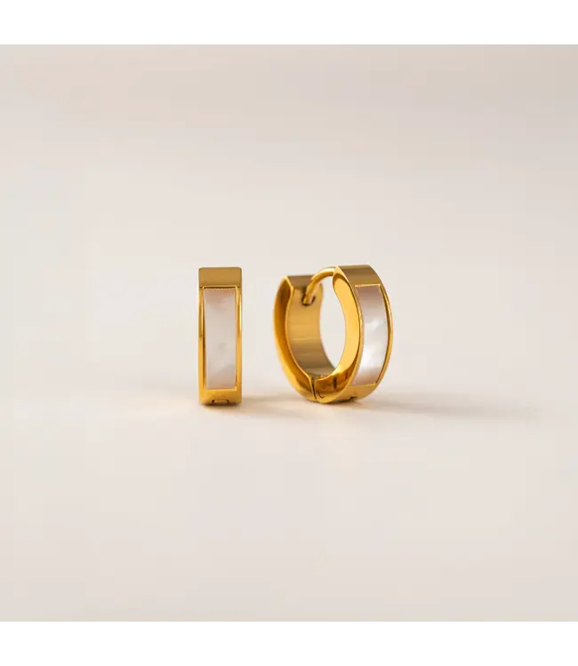 Tofino Huggie Hoops - Gold