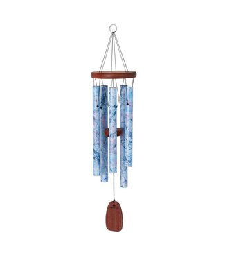 Woodstock Decor Chime - Sky Blue Marble