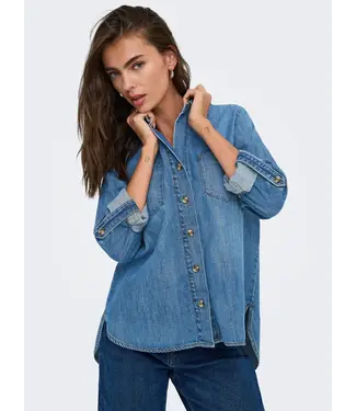 ONLY Asmin Long Sleeve Denim Shirt