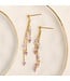 Narelle Earring Drop Amethyst Gold