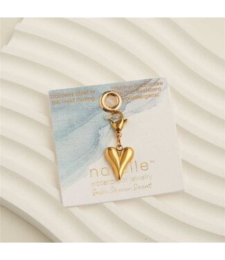 Narelle Narelle Heart Charm Gold