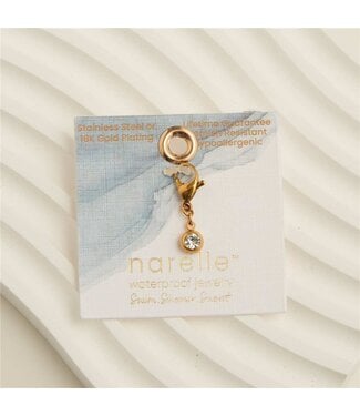 Narelle Narelle Cubic Zirc. Charm Gold