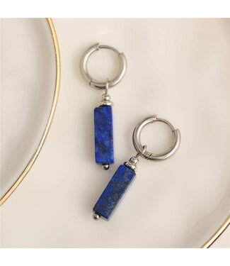 Narelle Narelle Earring Bar Lapis Silver