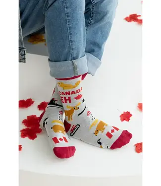 Uptown Sox Canada Eh Socks - M/L (Men)