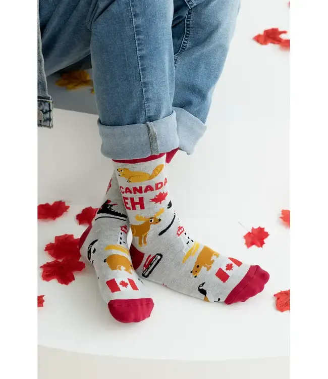 Canada Eh Socks - M/L (Men)